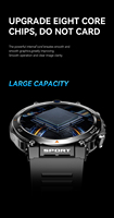 2024 más nuevo IPX7 4G tarjeta Sim Android UI SmartWatch con batería de 900mAh GPS WiFi NFC Cámara Dual Video BT llamada H10 reloj inteligente
