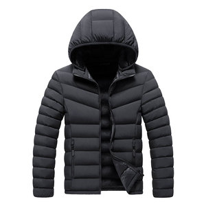 Hoge Kwaliteit Outdoor Warme Bubble Jas Fabrikanten Casual Winter Capuchon Puffer Jas Voor Mannen - Product Image 1
