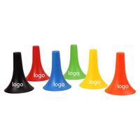 Équipement d'entraînement de basketball avec logo Horn Bucket pour la coordination de dribble, la pratique de la percée et le tir, et obstacles logo Bucket