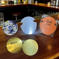 Disque anti-goutte pour vin avec emballage indépendant personnalisé, logo de marque, disque anti-goutte pour vin
