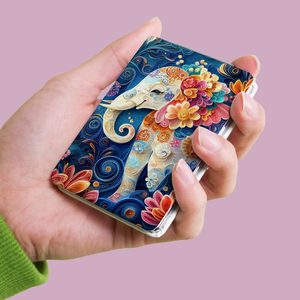 <span class=keywords><strong>Miroir</strong></span> compact bohème vintage à motif floral éléphant, <span class=keywords><strong>miroir</strong></span> de maquillage pliable double face HD en acier inoxydable pour voyage, vente en gros - Product Image 5