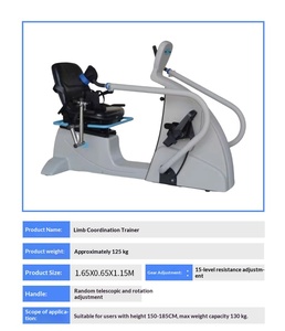 Alat Rehabilitasi Kebugaran Medis Sepeda Putar Dalam Ruangan Alat Latihan Horizontal Cross Trainer - Product Image 6