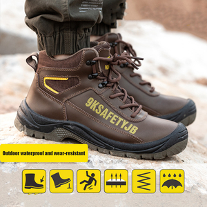 Botas Lee Cafe Botines Caballero Botin De Seguridad Original