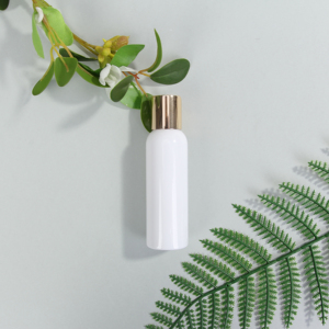 Hochwertige 60ml tragbare weiße PET-Plastik lotion flaschen für Toner Essenz Wasser Kosmetik verpackung mit Splitters ch eiben kappe - Product Image 1