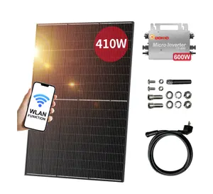 DOKIO美国欧盟免费送货阳台太阳能系统800瓦太阳能电池板太阳能家庭套件防水电源套件