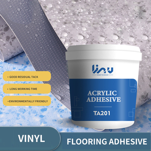 Adhésif blanc <span class=keywords><strong>de</strong></span> haute qualité pour carreaux et planches <span class=keywords><strong>de</strong></span> sol en vinyle acrylique, adapté aux carreaux et dalles <span class=keywords><strong>de</strong></span> céramique résilientes - Product Image 6