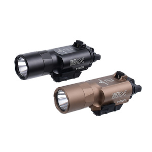 Lampe torche tactique X300U, batterie Cr123a, lumière LED, utilisation en extérieur, utilisation sur casque, étanche, alliage d'aluminium, haute luminosité - Product Image 1