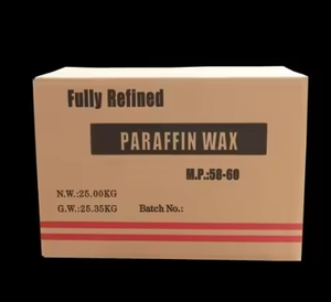 Forme solide de cire de paraffine entièrement raffinée de haute pureté spéciale pour la fabrication de bougies sans fumée et sans odeur bonne aptitude au moulage - Product Image 1