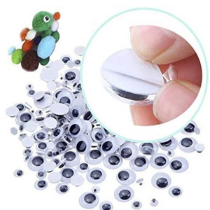 Tùy chỉnh kích thước 1cm 6cm 8cm 10cm 18cm, vv googly di chuyển mắt lung mắt hình dạng hình bầu dục đáng yêu googly mắt cho DIY - Product Image 3