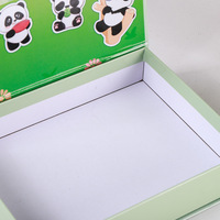 Scatola regalo rigida magnetica a forma di libro per articoli di cancelleria e souvenir, logo personalizzato