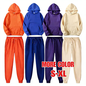 Conjunto de 2 Piezas de Chándal con Diseño de Telaraña y Pedrería para Hombre, Estilo Y2K, Sudadera con Capucha y Pantalones de Felpa Oversize, Ropa Urbana Brillante - Product Image 1