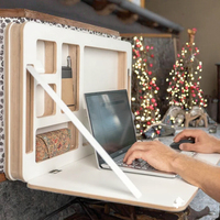 Murphy flottant personnalisable bureau mural caché meubles en bois fabriqués à la main fabricant OEM bureaux d'ordinateur