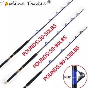 Caña de Pescar de Fibra de Vidrio Sensoar de Alta Calidad para Pesca en Alta Mar de 50-130 Libras, para Pesca en Barco, Atún, Tiburón, Pesca de Arrastre - Product Image 4
