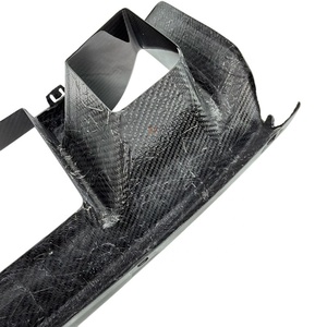 Grille inférieure de pare-chocs avant en fibre de carbone sèche de style OE pour BMW G87 M2 2023 2024 - Product Image 4
