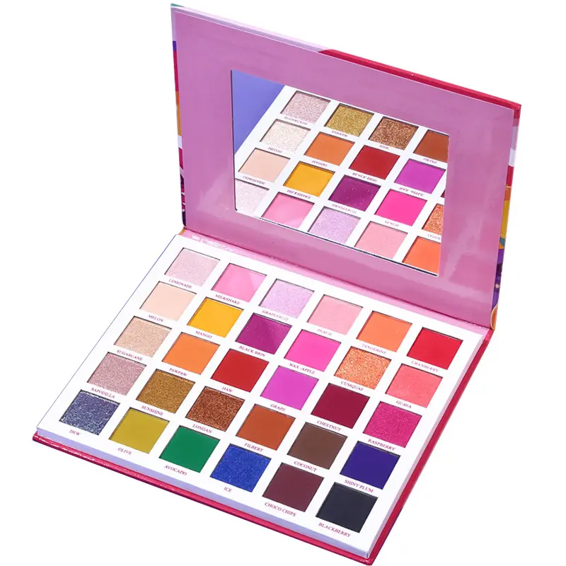 Penjualan Terbaik baru palet Eyeshadow warna-warni Makeup grosir Sombra De Ojos gratis Makeup sampel Eyeshadow pigmen tinggi