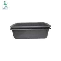 Cantina apilable comercial, lavabo de bañera de Hotel, caja de autobús, cajas de mano, cocina, comida, almacenamiento de verduras, plástico, multifunción, Moderno