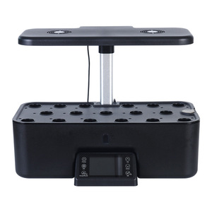 Système hydroponique de bureau intelligent, 17 pots, jardin d'intérieur avec écran tactile LCD, pompe à faible bruit - Product Image 2
