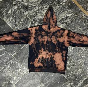 Nouveau style, sweat à capuche en molleton surdimensionné pour homme, 100% coton, couleur unie, streetwear décontracté, design délavé personnalisable - Product Image 4