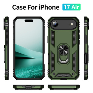 Soporte Magnético para Coche con Anillo Metálico 360 y Funda Protectora para <span class=keywords><strong>iPhone</strong></span> 18 17 Pro Air 16 15 <span class=keywords><strong>14</strong></span> Max - <span class=keywords><strong>Precio</strong></span> de Fábrica Económico - Product Image 5