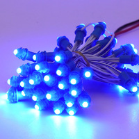 Lampu LED Bar Modul LED 12V IP67 Outdoor RGB Pink SMD 9MM Pixel Light Papan Iklan Display Garansi 2 Tahun
