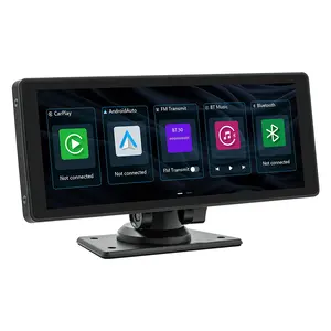 2023 nouveau 10.26 HD écran intelligent Carplay voiture Dashcam 2K1440p double objectif radio système audio mp5 lecteur