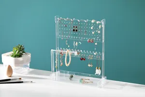 Jewelry Stand Necklace Organizer Display Bracelet Earrings And Ring Tray Jewelry Holder Hanger