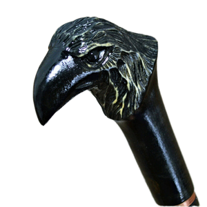 Bastón de Madera Hecho a Mano de Milap Industries, Estilo Vintage, Acabado Pulido, Decoración para el Hogar, Regalo para Halloween y Navidad - Product Image 1