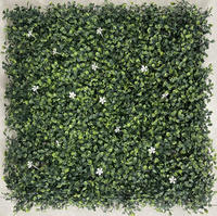 20x20in Artificielle Feuillage Mur Herbe Mur Faux Verdure Mur Salon Mur Plante Mur UV Protégé Toile de Fond Décor De Mariage