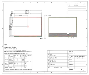 13.3 inch Độ phân giải cao G + G cảm ứng TFT LCD hiển thị Module 1920*1080 Pixels 300 Nit độ sáng IPS loại LED Đèn nền mipi EDP - Product Image 6