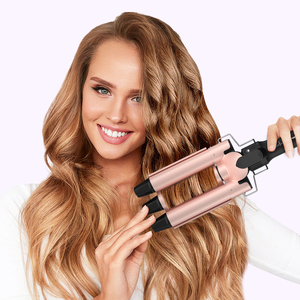 Alat penata rambut multifungsi, alat pengeriting rambut profesional, alat pengeriting rambut, barel keramik dapat dipertukarkan - Product Image 6