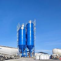 Silo per Cemento Prodotto da Fabbrica Cinese SDDOM, Serbatoio di Stoccaggio per Impianti di Calcestruzzo