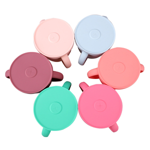 Lohas 2022 doux Non toxique doux imperméable lavable bébé sucette bavoir en silicone - Product Image 4