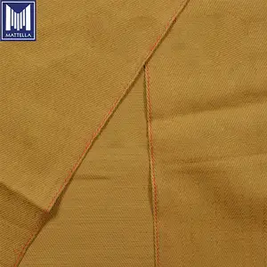 Màu Vàng Đậm Màu Trắng Chặt Chẽ Dệt Xây Dựng 10Oz Vịt Nhật Bản Vải Dệt Trên Tàu Con Thoi Cổ Điển Dệt Vải Denim