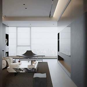 โซลูชั่นการออกแบบตกแต่งภายในบ้านแบบครบวงจร เฟอร์นิเจอร์ห้องนั่งเล่นไม้ปรับแต่งได้สำหรับทั้งหลัง - Product Image 3