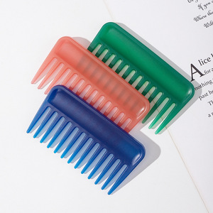 Spazzola per capelli magica 3D con denti grandi per le donne grandi denti larghi spessi <span class=keywords><strong>pettine</strong></span> di plastica - Product Image 1