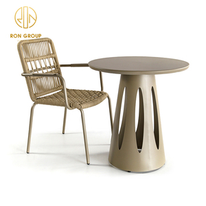 Nuova Poltrona <span class=keywords><strong>da</strong></span> Giardino Colorata in Stile Italiano, Sedie <span class=keywords><strong>da</strong></span> Terrazza, Poltrona in Alluminio per Esterni e Tempo Libero - Product Image 2