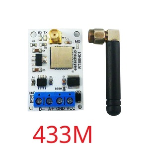 VHF/UHF 무선 모뎀 RS485 Lora GFSK 무선 송수신기 22DBM 433M 868M 송신기 및 수신기 모듈 - Product Image 5