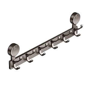 Ganchos de pared con ventosa rectangulares minimalistas, autoadhesivos, para colgar ropa en la cocina, el baño o la entrada. - Product Image 5