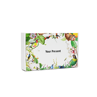 Boîte cadeau en carton noir ondulé avec logo personnalisé, gaufrage, emballage recyclable, boîte en carton rigide