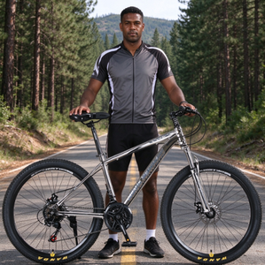 Bicicleta de Montaña Todoterreno Unisex con Marco Electrochapado, Excelente Regalo para Personas que Aman el Ciclismo Deportivo al Aire Libre - Product Image 3