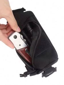 Free Sample Factory Custom <b>Backpack</b> Strap Pouch <b>Tool</b> Pouch <b>Bag</b> <b>Backpack</b> Attachment <b>Bag</b> for Hikers Tactical Pouch - Product Image 3