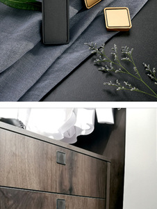 Modern European Design Concealed Zinc Alloy Luxury <b>Knobs</b> and Drawer Handles <b>for</b> Kitchen Cabinets Bathroom Bedroom <b>Dressers</b> - Product Image 4