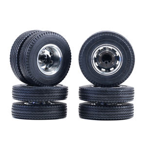 Pièces de voiture RC personnalisées en gros, pneus en caoutchouc pour <span class=keywords><strong>camion</strong></span> avant et arrière pour <span class=keywords><strong>camion</strong></span> RC <span class=keywords><strong>1</strong></span>/<span class=keywords><strong>14</strong></span>, tracteur, remorque, <span class=keywords><strong>Tamiya</strong></span> - Product Image 3