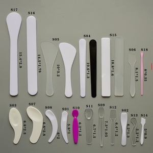 Commercio all'ingrosso basso MOQ di alta qualità crema per il viso cucchiaio per il viso piccola cura della pelle di bellezza Design personalizzato trucco di lusso spatola cosmetica - Product Image 1