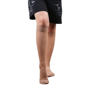 <span class=keywords><strong>Bas</strong></span> <span class=keywords><strong>de</strong></span> compression minces et transparents pour femmes, à bout fermé, 20-30mmHg, chaussettes <span class=keywords><strong>de</strong></span> compression transparentes en nylon pour femmes Circulation - Product Image 4