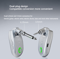 Système audio sans fil pour guitare électrique, connecteur audio universel, émetteur de signal sans fil, application pour basse, instrument à vent électrique