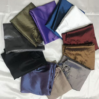 Robe de coiffure unisexe anti-décoloration à manches longues avec logo personnalisé, imperméable, pour salon de beauté, spa, client, invité, barbier, cape, kimono