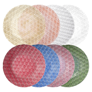 Vente <span class=keywords><strong>en</strong></span> gros élégante <span class=keywords><strong>table</strong></span> ronde <span class=keywords><strong>en</strong></span> <span class=keywords><strong>verre</strong></span> transparent <span class=keywords><strong>de</strong></span> 13 pouces, rose, vert, or, argent, assiette <span class=keywords><strong>de</strong></span> présentation <span class=keywords><strong>pour</strong></span> banquet <span class=keywords><strong>de</strong></span> <span class=keywords><strong>jardin</strong></span> <span class=keywords><strong>de</strong></span> mariage <span class=keywords><strong>en</strong></span> plein air - Product Image 6