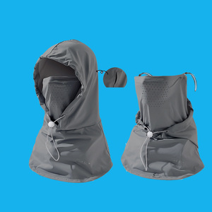 Balaclava pare-<span class=keywords><strong>soleil</strong></span> intégral pour femmes cyclisme en plein air <span class=keywords><strong>masque</strong></span> de protection solaire UV pour l'été en polyester - Product Image 4