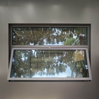 Ventanas Abatibles Deioux con Acabado Glaseado, Aprobadas por Florida, con Sistema de Rotura de Puente Térmico, de Aluminio, Diseño Gráfico